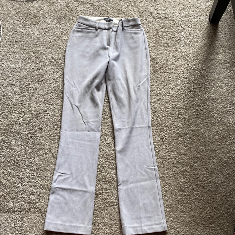 Gray business professional long pants